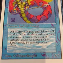 MTG Unlimited (2nd) Lord of Atlantis No.PM828 - Image 2