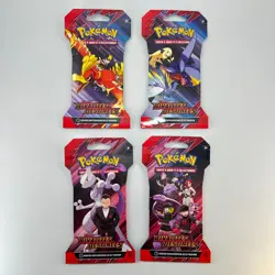 Pokemon Artset 4 Booster Blister EV10 Rivalites Destinees Team Rocket Mewtwo - Image 1