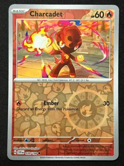 Charcadet 039/198 Pokemon Scarlet & Violet Base Set Reverse Holo - Image 1
