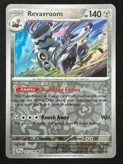 Revavroom 142/198 Pokemon Scarlet & Violet Base Set Reverse Holo - Image 1