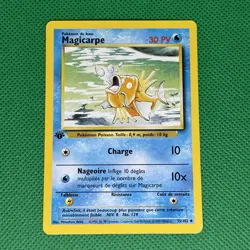 Pokemon Magikarp Magicarpe Base Set 1st Edition French 35/102 EX - Image 1
