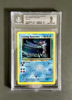 Carta Pokemon / Shining Gyarados / Neo Revelation 65/64 / Eng Beckett 9 Mint - Image 1