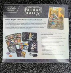 Paldean Fates Pokemon Center Elite Trainer Box ETB NEW & SEALED Pokemon TCG - Image 2