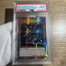 PSA 10 Red Eyes Black Dragon Asia 25th QCCP-JP108 YuGiOh From Original Owner - Image 1