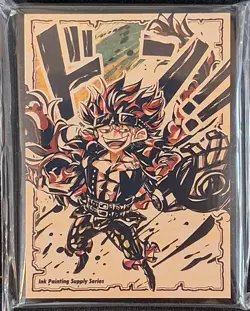 ONE PIECE Ink painting Eustass Captain Kid Card 60 Sleeve Protector - Image 1