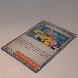 Iono Cosmos Holo Pokemon Prize Pack Series 4 Promo Pokemon Card Nice Play Stamp - Image 2