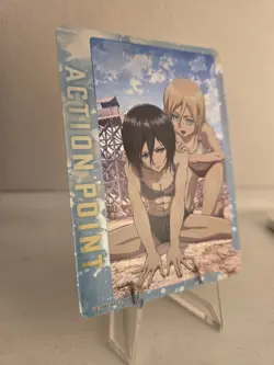 Mikasa Attack on Titan Action Point UA23BT/AOT-1-AP02 Union Arena Card Foil - Image 2