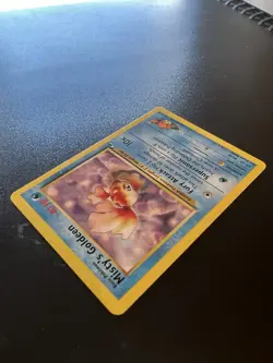 Misty’s Goldeen 85/132 Gym Heroes Unlimited 2000 Pokemon Card Common LP - Image 5
