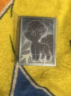 Pokemon Silver Tempest Alolan Vulpix Card Sleeves SEALED - Image 1