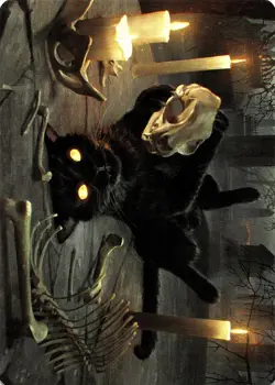 NM - Nine-Lives Familiar Art Card (/54) S Art Series: Foundations 8 - Image 1