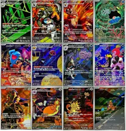 Pokemon Card Glory of Team Rocket AR All 12 type complete 109/098 sv10 Japanese - Image 1