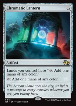 1x - Chromatic Lantern - #151 - Jumpstart Foundations - NM MTG - Image 1