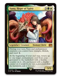 Yuna, Hope of Spira #250 MYTHIC-Final Fantasy FIN Magic MTG - Image 1