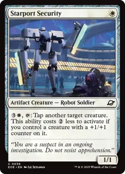 MTG Foil - Starport Security - 39 / NM / English - Image 1