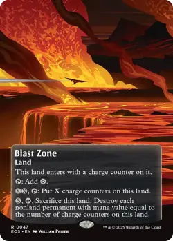 MTG Blast Zone (0047) (Borderless) - 47 / English / Near Mint - Image 1