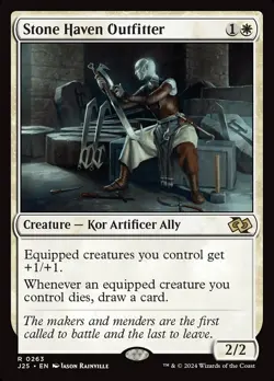 1x - Stone Haven Outfitter - #263 - Jumpstart Foundations - NM MTG - Image 1