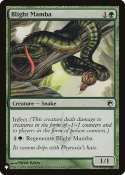 Blight Mamba - Near Mint MTG The List - Image 1