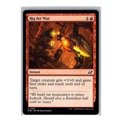 4X Rig for War #156 Regular Common Instant MTG 25 Edge of Eternities 4X - Image 1