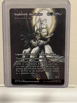 Sephiroth The Savior NoNFoil Showcase Atraxa Grand Unifier Final Fantasy MTG 049 - Image 1