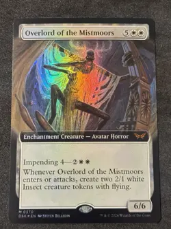 Overlord of the Mistmoors - 370 Extended Art Foil - Mythic Rare - MTG Duskmourn - Image 1