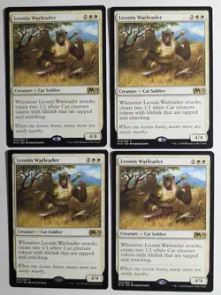Leonin Warleader x1 M19 Core Set 2019 Magic the Gathering MTG LP/NM - Image 4