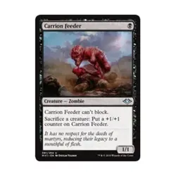 WOTC MtG Modern Horizons Carrion Feeder (U) NM - Image 1