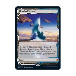 WOTC MtG Zendikar Rising Expeditions Flooded Strand (MR) NM - Image 1