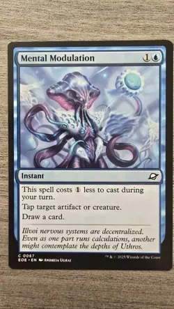 x4 Mental Modulation (C) #67 Edge of Eternities MTG Near Mint - Image 1