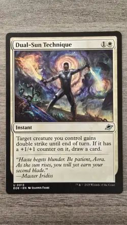 x4 Dual-Sun Technique (U) #13 Edge of Eternities MTG NM - Image 1