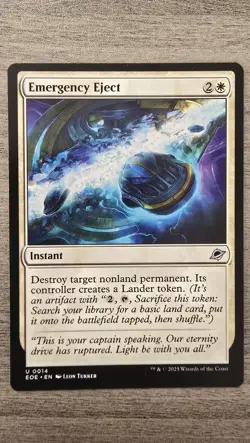 x4 Emergency Eject (U) #14 Edge of Eternities MTG Near Mint - Image 1