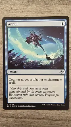 x4 Annul (U) #46 Edge of Eternities MTG Near Mint - Image 1