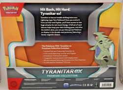 Pokemon TCG Tyranitar EX Premium Collection Promo Collection Box 6 Booster Packs - Image 2