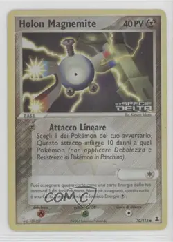 Holon's Magnemite Reverse Foil Pokemon EX Delta Species #70 2005 - Image 1
