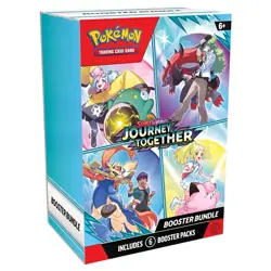 Pokemon TCG Journey Together Booster Bundle SEALED- 6 Booster Packs - FAST SHIP - Image 1