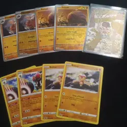 126 Pokemon Fight Cards Some Holos And Rares Evolutions - Image 4