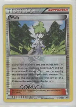Wally Reverse Foil Pokemon XY Roaring Skies #94 - Image 1