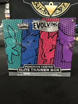 POKEMON CENTER Evolving Skies Elite Trainer Box ETB FACTORY SEALED Espeon - Image 1