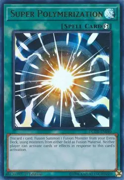 Super Polymerization [DUDE-EN040] Ultra Rare Lightly Played 1st Edition - Yugioh - Image 1