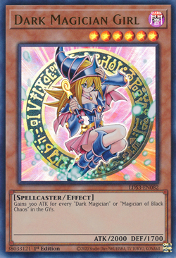 Dark Magician Girl [LDS3-EN082] Ultra Rare Lightly Played 1st Edition - Yugioh s - Image 1