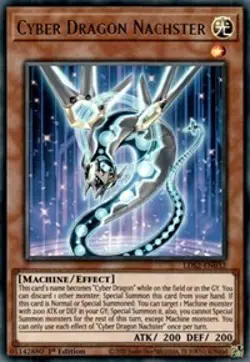 Cyber Dragon Nachster [LDS2-EN032] Ultra Rare Near Mint 1st Edition - Yugioh sin - Image 1