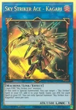 Sky Striker Ace - Kagari [MAGO-EN038] Gold Rare Near Mint 1st Edition - Yugioh s - Image 1