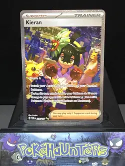 Pokemon Card Kieran 218/167 Special Illustration Rare Twilight Masquerade NM - Image 1
