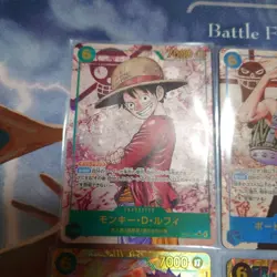 One Piece Card SEC Luffy, Sabo SEC Parallel Luffy, Ace - Image 2