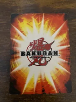 Bakugan POISON STING Red Ability Card 2008 BA396-AB-SM-GBL-01 1/8f - Image 2