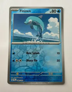 Pokemon TCG Temporal Forces - Finizen 048/162 - Reverse Holo - Common Card - Image 1