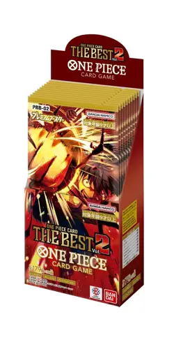 One Piece Card Game The Best Vol.2 (PRB-02) Booster Box (Japanese) - 10 Packs - Image 1