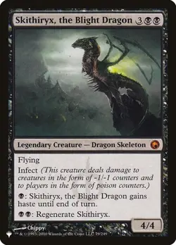 MTG - Skithiryx, the Blight Dragon - The List - Magic the Gathering - Image 1