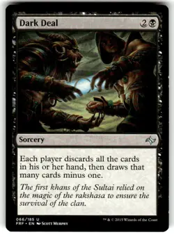 2015 Magic The Gathering Fate Reforged Dark Deal #66 NM MTG - Image 1