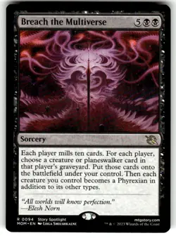 Breach the Multiverse March of the Machine Regular MTG NM - Image 1
