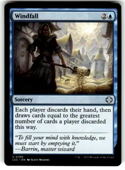 Windfall Commander: the Lost Caverns of Ixalan Regular MTG NM - Image 1